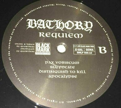 Vinyl Record Bathory - Requiem (LP) - 3