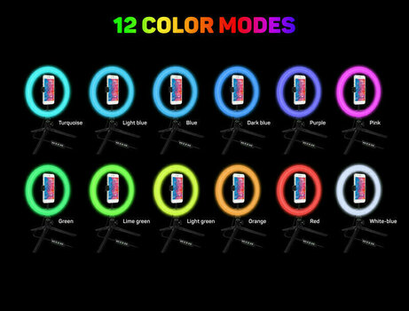 Lumină de studio Connect IT Selfie10RGB Lumină de studio - 9