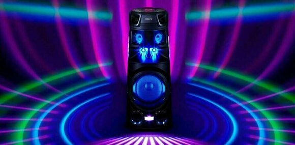 Partybox Sony MHC-V73 Black Partybox - 5