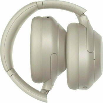 Trådlösa on-ear-hörlurar Sony WH-1000XM4S Silver - 3