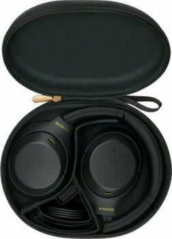 Bezdrátová sluchátka na uši Sony WH-1000XM4B Black - 4