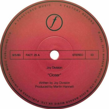 Disque vinyle Joy Division - Closer (40Th Anniversary Edition) (Coloured) (LP + CD) - 3
