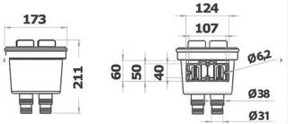 Boat Engine Spare Parts Osculati Aquanet Boat Engine Spare Parts - 2