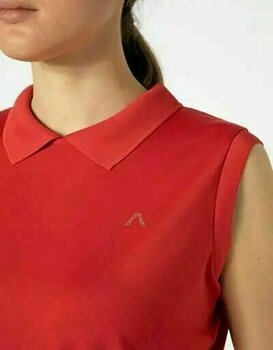 Camiseta polo Alberto Lina Dry Comfort Rojo L - 5