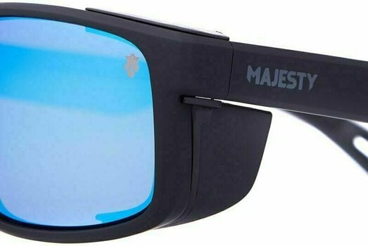 Outdoor Sunglasses Majesty Vertex Matt Black/Polarized Blue Mirror Outdoor Sunglasses - 2
