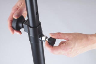 Telescopic speaker pole Konig & Meyer 21337 BK Telescopic speaker pole - 1