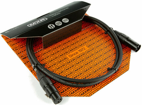 Microphone Cable Dunlop MXR DCM5 Black 1,5 m - 2