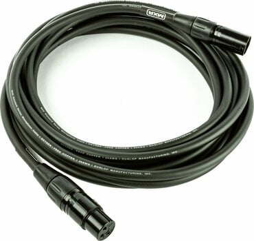 Mikrofonkabel Dunlop MXR DCM15 Sort 4,6 m - 4