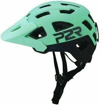 Cască bicicletă P2R Fortex Matte Turquoise/Charcoal 54-58 Cască bicicletă - 2