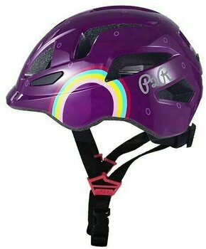 Cască bicicletă copii P2R Mascot Rainbow Purple 48-52 Cască bicicletă copii - 2
