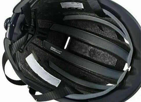 Cyklistická helma P2R Rodeo White/Black/Red Shine 58-61 Cyklistická helma - 7