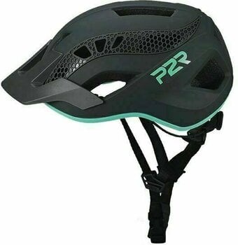 Cyklistická helma P2R Zenero Charcoal/Turquoise S/M Cyklistická helma - 2