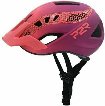 Bike Helmet P2R Zenero Satin Red/Satin Purple S/M Bike Helmet - 2