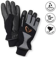 Angelhandschuhe Savage Gear Thermo Pro Glove Grey/Black - 1