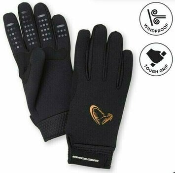 Handsker Savage Gear Handsker Neoprene Stretch Glove M - 2