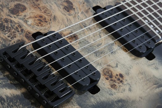 Elektrische gitaar Schecter C-7 Pro Charcoal Burst - 5