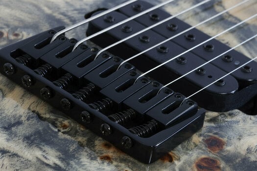 7-string Electric Guitar Schecter C-7 Pro Aurora Burst - 9