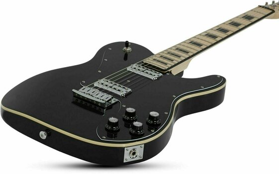 Elektrische gitaar Schecter PT Fastback Zwart - 3
