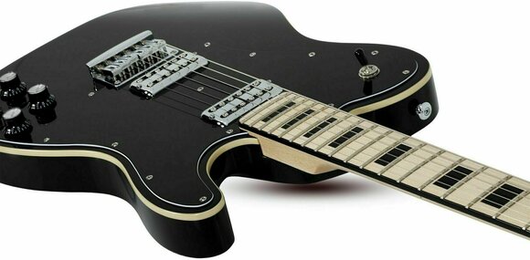 Guitarra electrica Schecter PT Fastback Negro - 4