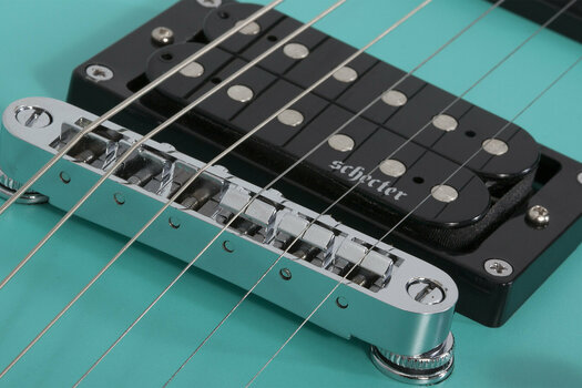 Elektromos gitár Schecter C-6 Deluxe Satin Aqua - 7