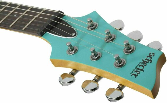 Gitara elektryczna Schecter C-6 Deluxe Satin Aqua - 11
