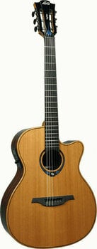 Classical Guitar with Preamp LAG Tramontane HyVibe 15 Nylon - 3