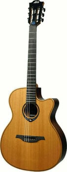 Klassisk gitarr med förförstärkare LAG Tramontane HyVibe 15 Nylon - 4