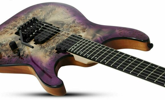 Guitarra eléctrica Schecter C-6 Pro FR Aurora Burst - 4