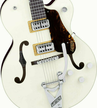 Semiakustická kytara Gretsch G6118T Players Edition Anniversary Two-Tone Vintage White - 3