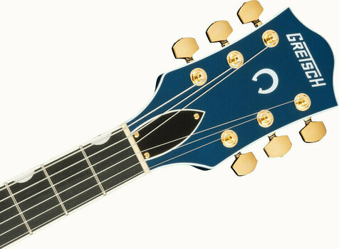 Guitarra semi-acústica Gretsch G6120TG Players Edition Nashville Azure Metallic - 5