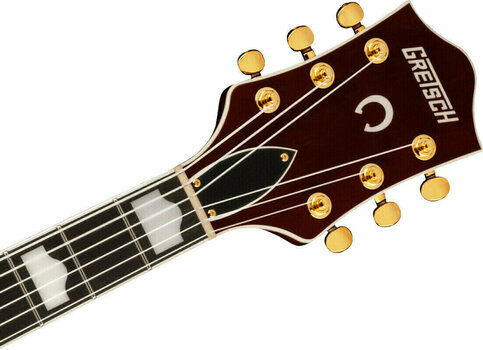 Gitara semi-akustyczna Gretsch G6120TG-DS Players Edition Nashville Round-up Orange - 5