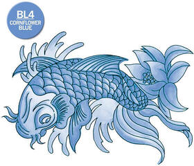 Marcador Chameleon BL4 Marcador de sombreado Cornflower Blue 1 pieza - 2