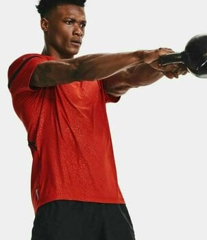 Tricou cu mânecă scurtă pentru alergare Under Armour UA Rush HeatGear 2.0 Emboss M Tricou cu mânecă scurtă pentru alergare - 5