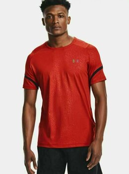 Tricou cu mânecă scurtă pentru alergare Under Armour UA Rush HeatGear 2.0 Emboss M Tricou cu mânecă scurtă pentru alergare - 6