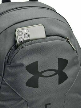 Lifestyle Backpack / Bag Under Armour UA Hustle Lite Backpack Pitch Gray 24 L Backpack - 3