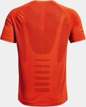 Running t-shirt with short sleeves
 Under Armour UA Seamless Run Phoenix Fire/Radiant Red XL Running t-shirt with short sleeves - 2
