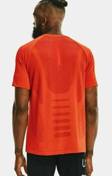 Running t-shirt with short sleeves
 Under Armour UA Seamless Run Phoenix Fire/Radiant Red XL Running t-shirt with short sleeves - 6
