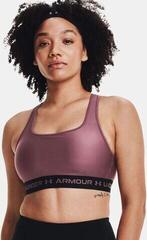 Фитнес бельо Under Armour Women's Armour Mid Crossback Sports Bra Ash Plum/Black XS Фитнес бельо - 2