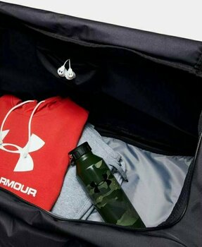 Lifestyle reppu / laukku Under Armour UA Undeniable 4.0 Duffle Black/Silver 145 L Urheilulaukku - 4