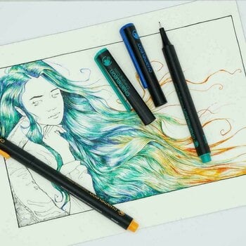 Marker
 Chameleon Fineliner 6 Refill cerneală Primar 6 buc - 4