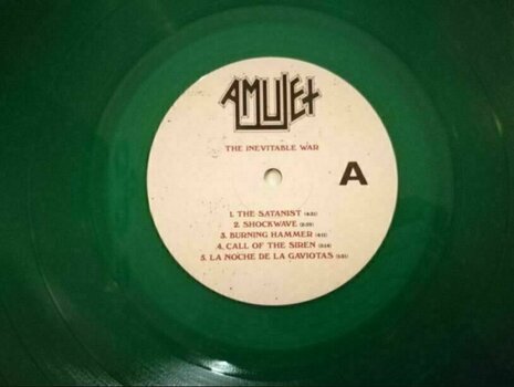 Vinylplade Amulet - The Inevitable War (Translucent Green Vinyl) (Limited Edition) (LP) - 2