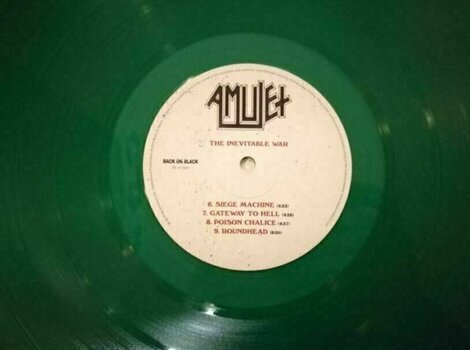 Vinyylilevy Amulet - The Inevitable War (Translucent Green Vinyl) (Limited Edition) (LP) - 3
