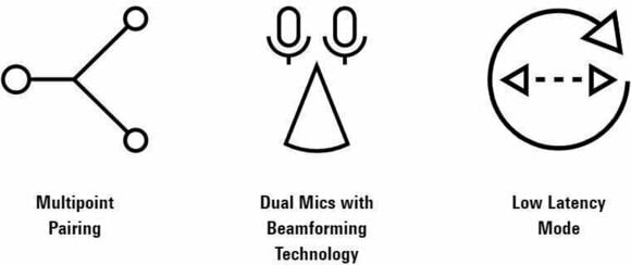 Vezeték nélküli fejhallgatók On-ear Audio-Technica ATH-M50XBT2 Black - 15