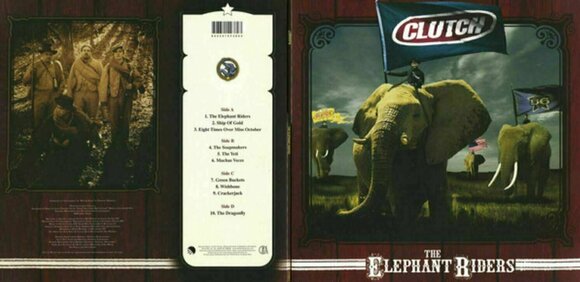 Vinylskiva Clutch - Elephant Riders (2 LP) - 2