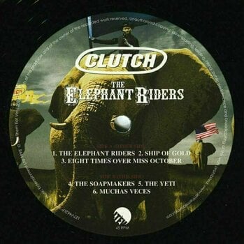 Vinyylilevy Clutch - Elephant Riders (2 LP) - 6