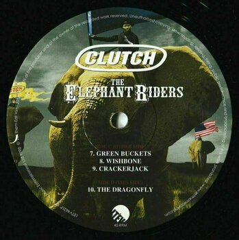 Vinyylilevy Clutch - Elephant Riders (2 LP) - 7