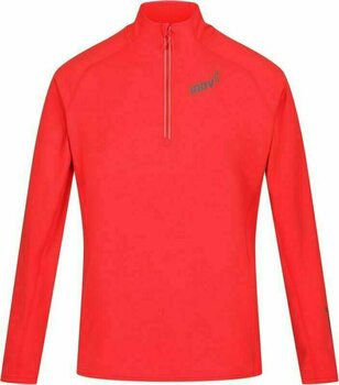 Løbe-sweatshirt Inov-8 Technical Mid Layer Half Zip M Red S Løbe-sweatshirt - 2