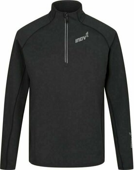 Running sweatshirt Inov-8 Technical Mid Layer Half Zip M Black S Running sweatshirt - 2