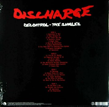Vinyylilevy Discharge - Decontrol - The Singles (2 LP) - 2