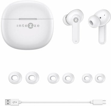 Bezdrátové sluchátka do uší Intezze Ego 2 White Bezdrátové sluchátka do uší - 8